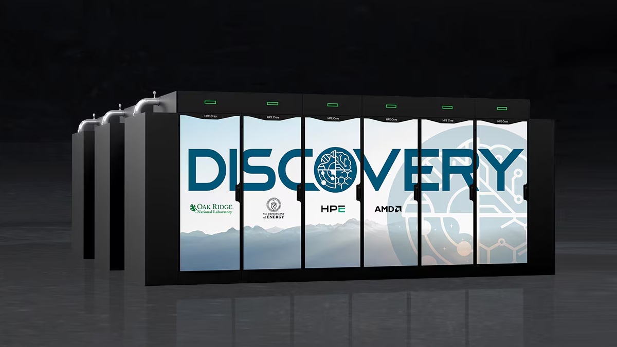DOE HPE AMD Supercomputers Discovery Lux